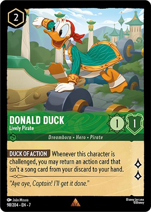 Donald Duck - Lively Pirate (98/204) [Archazia's Island] | Gamers Paradise
