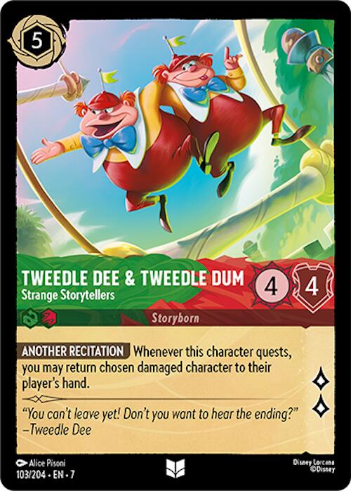 Tweedledee & Tweedledum - Strange Storytellers (103/204) [Archazia's Island] | Gamers Paradise