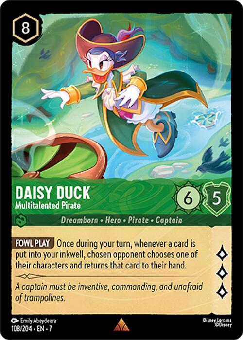 Daisy Duck - Multitalented Pirate (108/204) [Archazia's Island] | Gamers Paradise