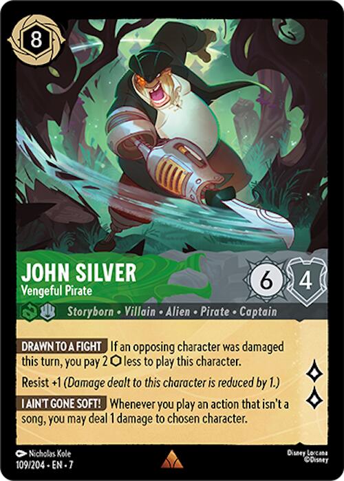 John Silver - Vengeful Pirate (109/204) [Archazia's Island] | Gamers Paradise