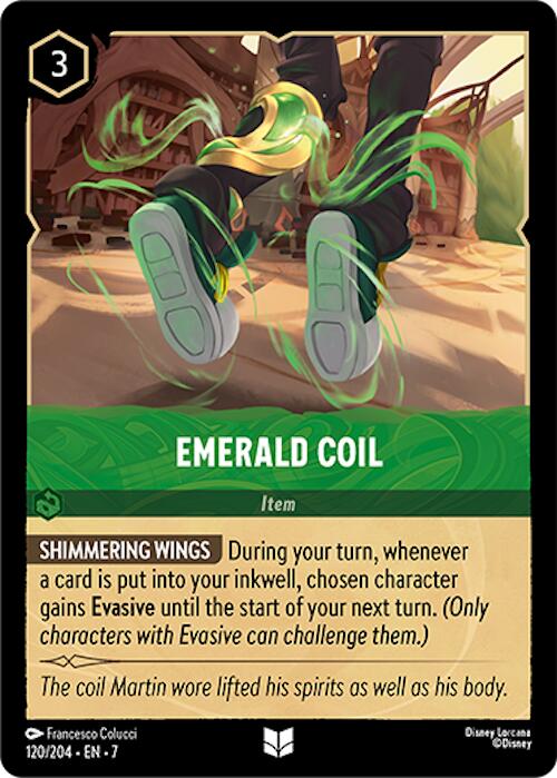 Emerald Coil (120/204) [Archazia's Island] | Gamers Paradise