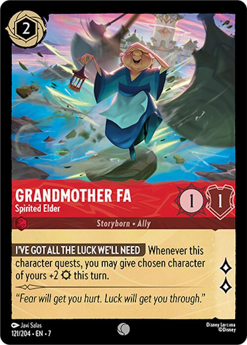 Grandmother Fa - Spirited Elder (121/204) [Archazia's Island] | Gamers Paradise