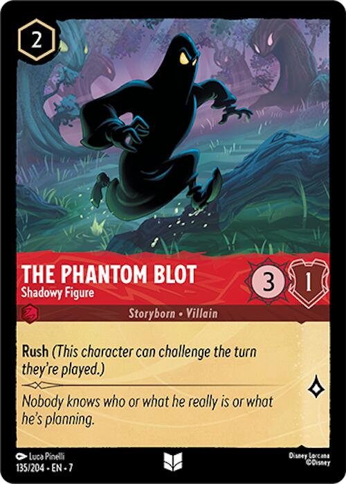 The Phantom Blot - Shadowy Figure (135/204) [Archazia's Island] | Gamers Paradise