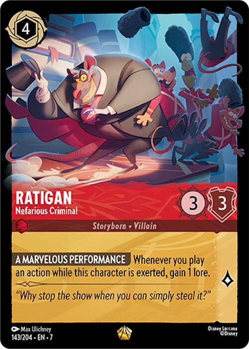 Ratigan - Nefarious Criminal (143/204) [Archazia's Island] | Gamers Paradise