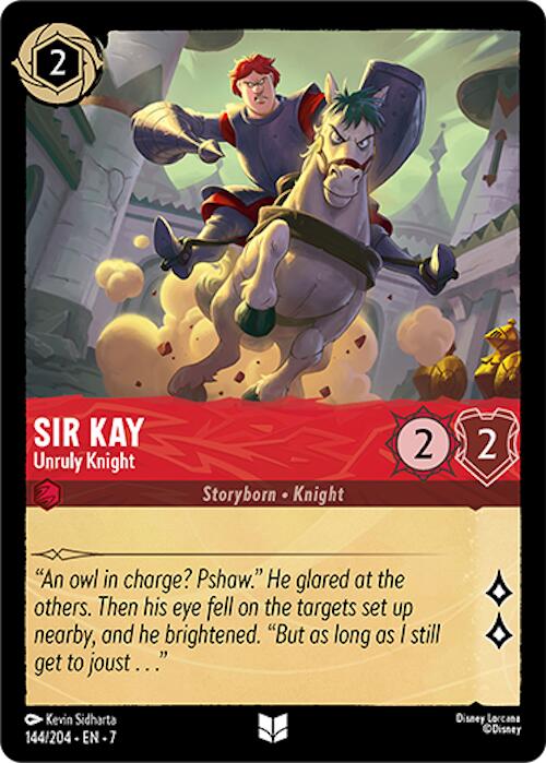 Sir Kay - Unruly Knight (144/204) [Archazia's Island] | Gamers Paradise