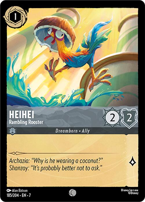 Heihei - Rambling Rooster (185/204) [Archazia's Island] | Gamers Paradise