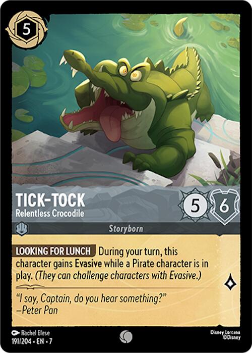 Tick-Tock - Relentless Crocodile (191/204) [Archazia's Island] | Gamers Paradise