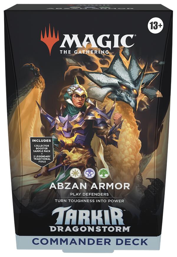 Tarkir: Dragonstorm - Commander Deck (Abzan Armor) (Preorder) | Gamers Paradise