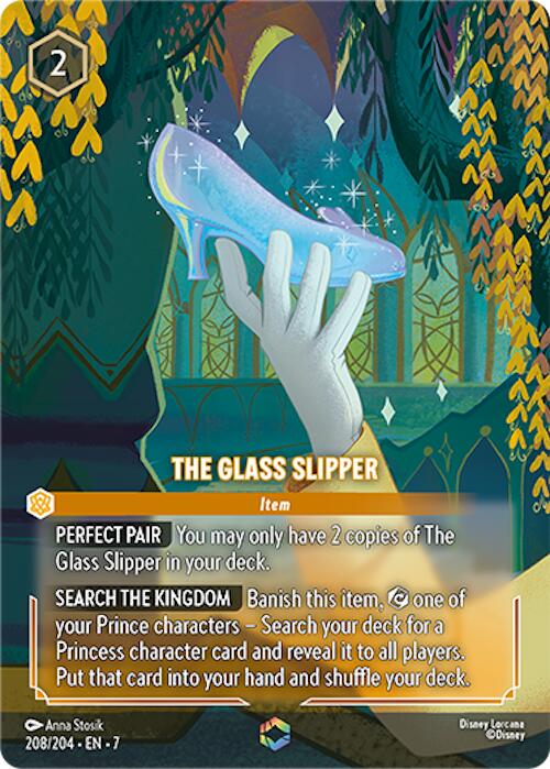 The Glass Slipper (Enchanted) (208/204) [Archazia's Island] | Gamers Paradise
