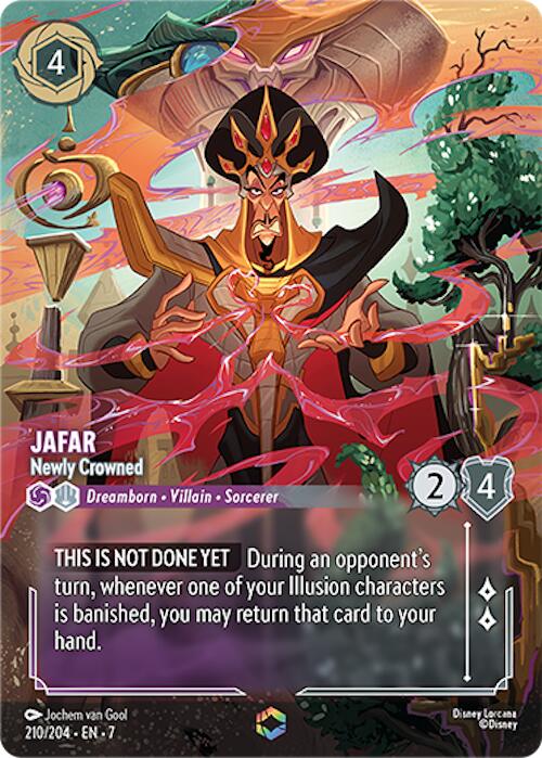 Jafar - Newly Crowned (Enchanted) (210/204) [Archazia's Island] | Gamers Paradise
