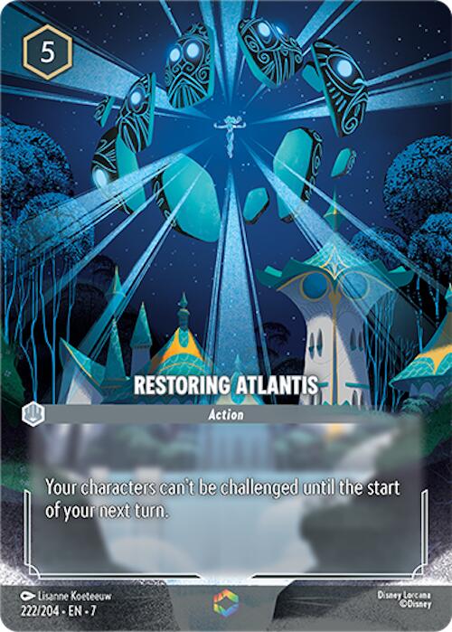 Restoring Atlantis (Enchanted) (222/204) [Archazia's Island] | Gamers Paradise
