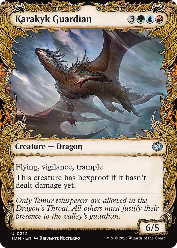 Karakyk Guardian (Showcase) [Tarkir: Dragonstorm] | Gamers Paradise