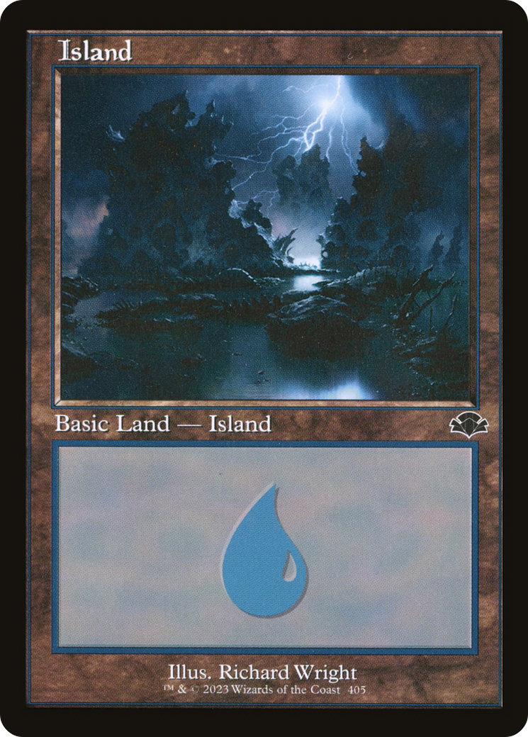 Island (405) (Retro) [Dominaria Remastered] | Gamers Paradise