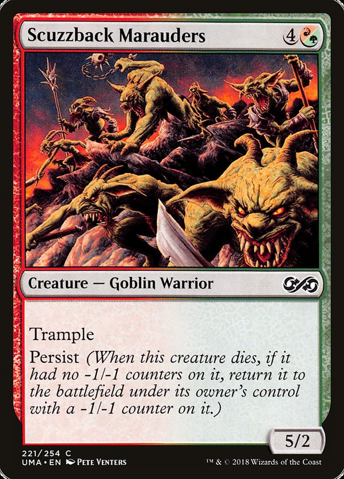 Scuzzback Marauders [Ultimate Masters] | Gamers Paradise