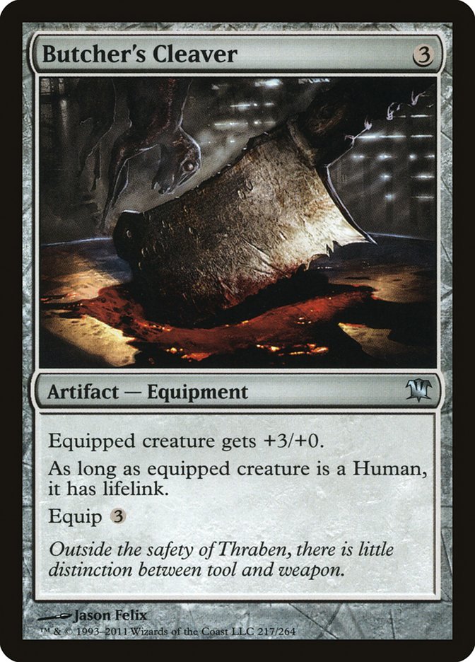 Butcher's Cleaver [Innistrad] | Gamers Paradise