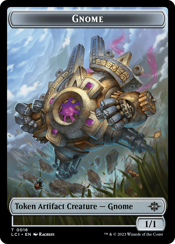 Gnome Token [The Lost Caverns of Ixalan Tokens] | Gamers Paradise