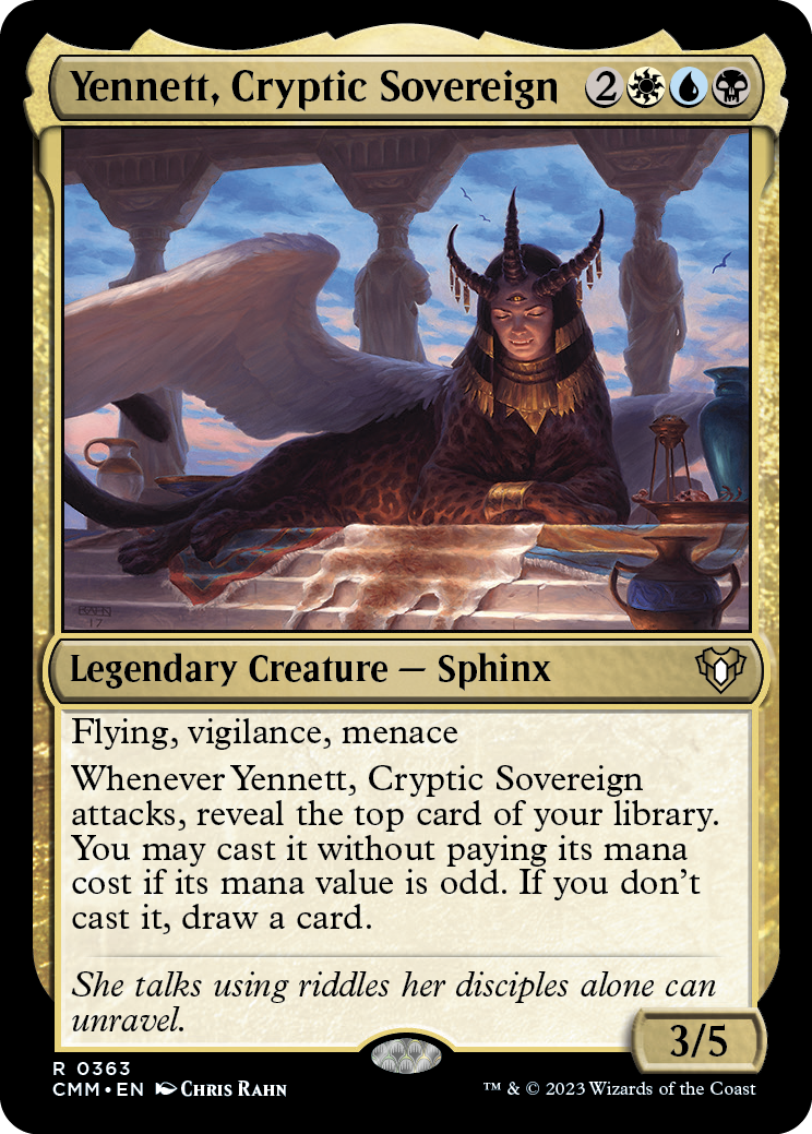 Yennett, Cryptic Sovereign [Commander Masters] | Gamers Paradise