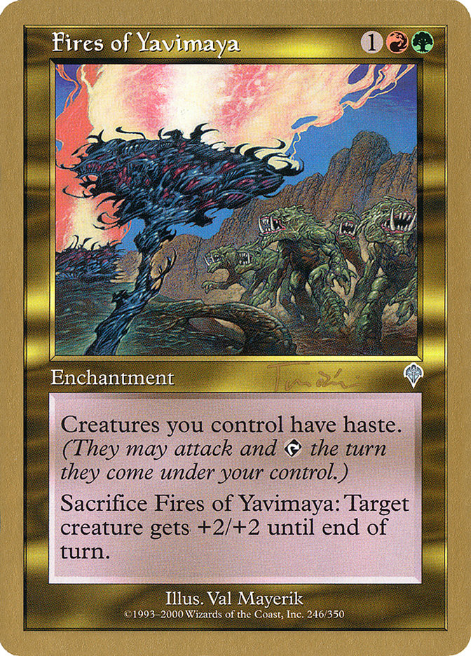 Fires of Yavimaya (Jan Tomcani) [World Championship Decks 2001] | Gamers Paradise