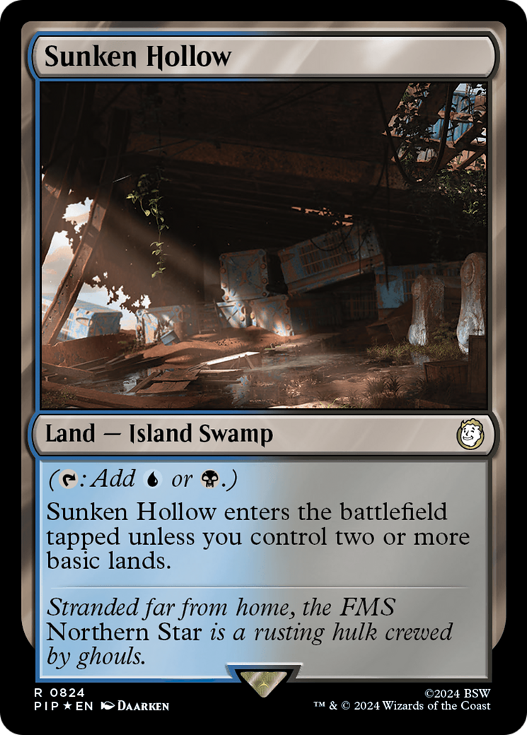 Sunken Hollow (Surge Foil) [Fallout] | Gamers Paradise