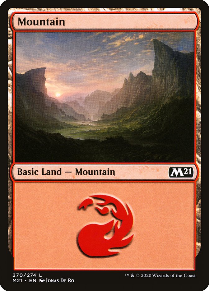 Mountain (270) [Core Set 2021] | Gamers Paradise