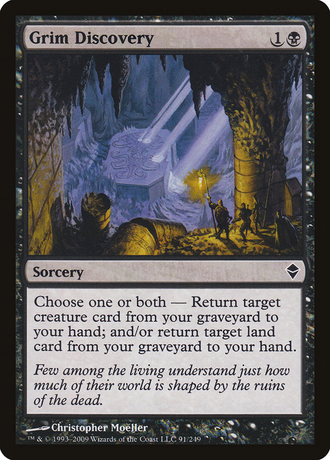 Grim Discovery [Zendikar] | Gamers Paradise