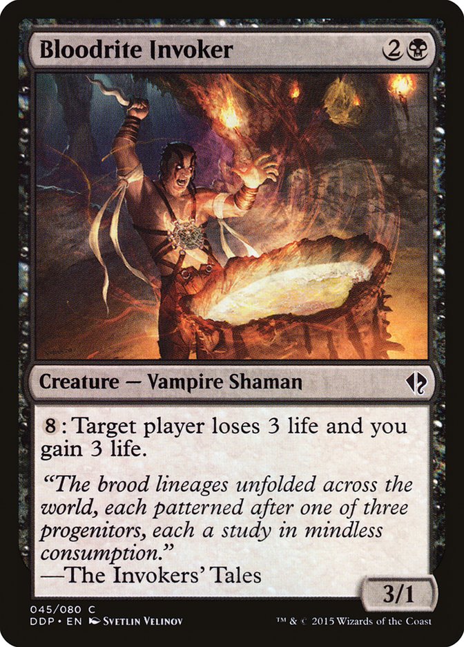 Bloodrite Invoker [Duel Decks: Zendikar vs. Eldrazi] | Gamers Paradise