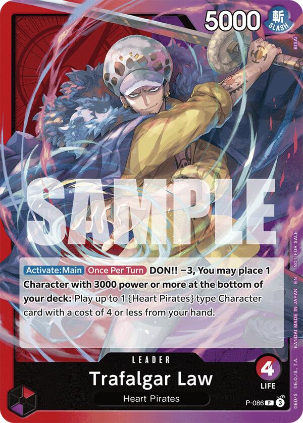 Trafalgar Law (OP10 Release Event) [One Piece Promotion Cards] | Gamers Paradise