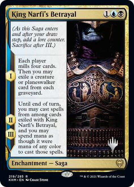King Narfi's Betrayal (Promo Pack) [Kaldheim Promos] | Gamers Paradise