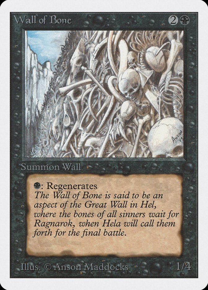Wall of Bone [Unlimited Edition] | Gamers Paradise