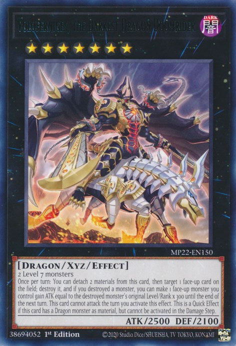 Voloferniges, the Darkest Dragon Doomrider [MP22-EN150] Rare | Gamers Paradise