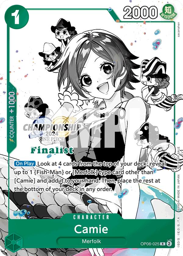 Camie (Championship 2024 Card Set Vol. 2) [Finalist] [One Piece Promotion Cards] | Gamers Paradise