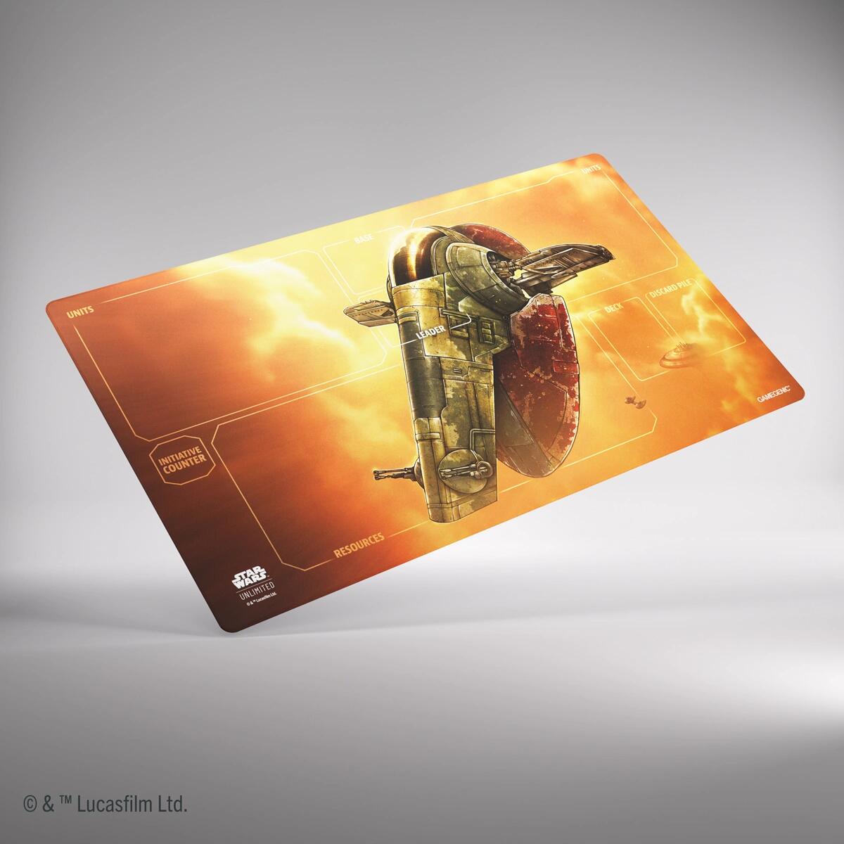 Star Wars: Unlimited - Game Mat (Fett's Firespray) | Gamers Paradise