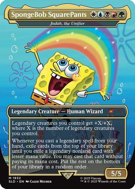 SpongeBob SquarePants - Jodah, the Unifier [Secret Lair Drop Series] | Gamers Paradise