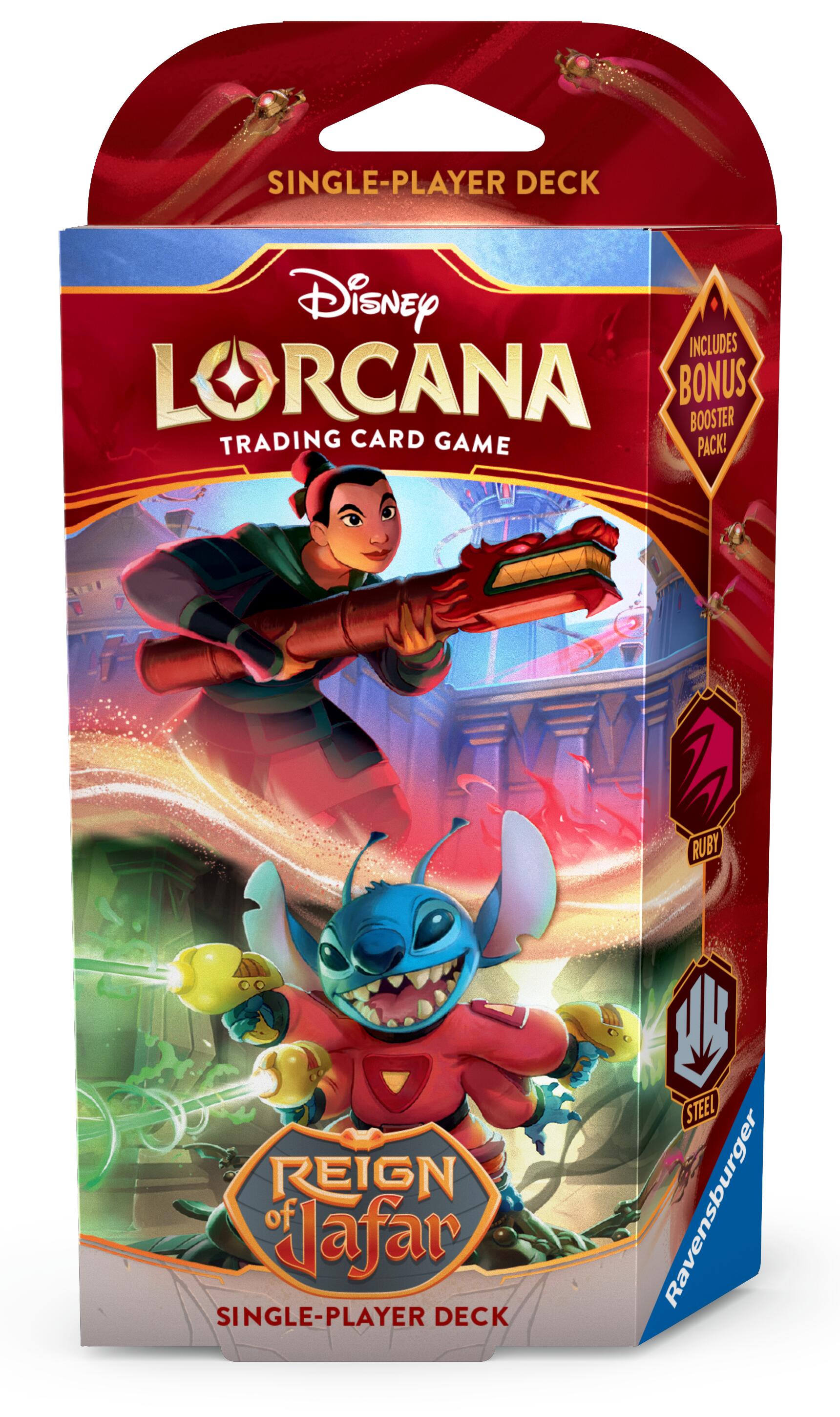 Reign of Jafar - Starter Deck (Ruby & Steel) | Gamers Paradise