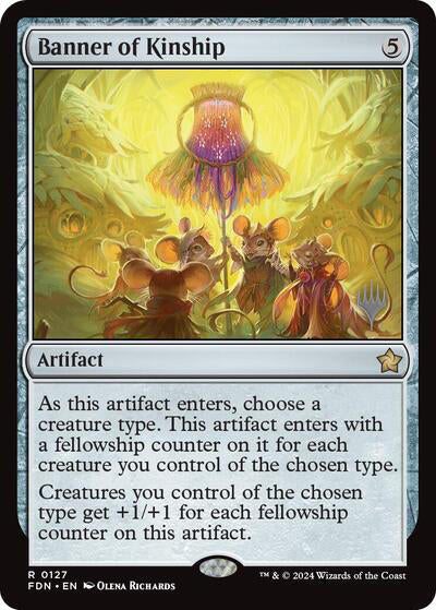 Banner of Kinship (Promo Pack) [Foundations Promos] | Gamers Paradise