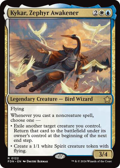 Kykar, Zephyr Awakener (Promo Pack) [Foundations Promos] | Gamers Paradise