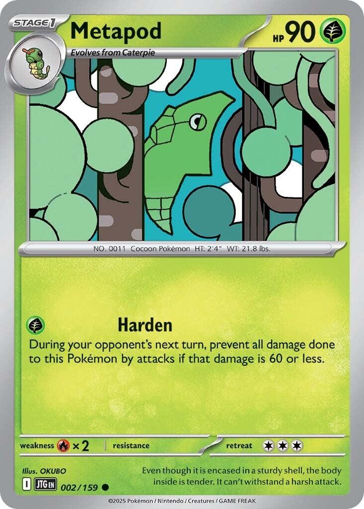 Metapod (002/159) [Scarlet & Violet: Journey Together] | Gamers Paradise