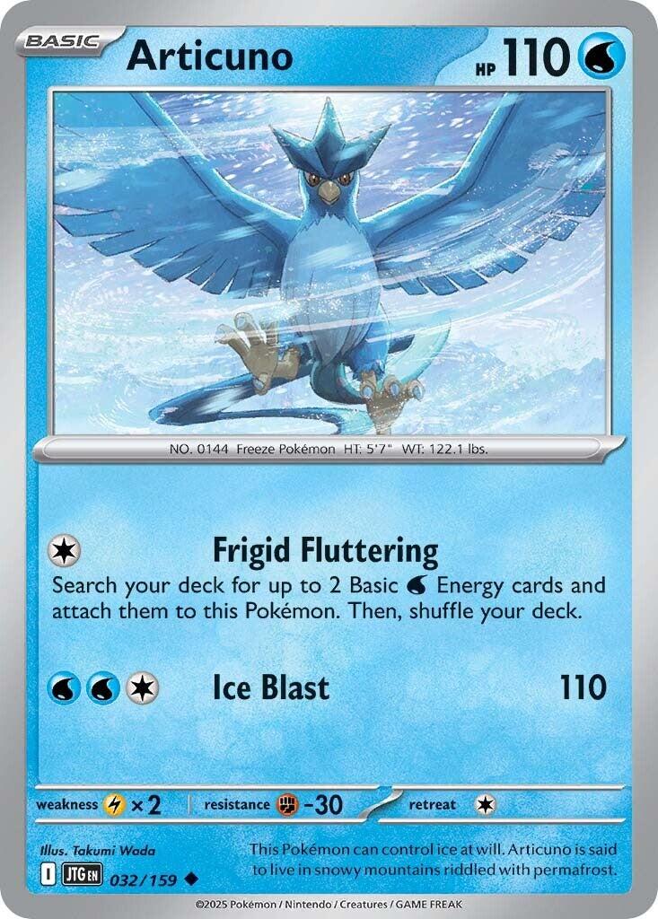 Articuno (032/159) [Scarlet & Violet: Journey Together] | Gamers Paradise