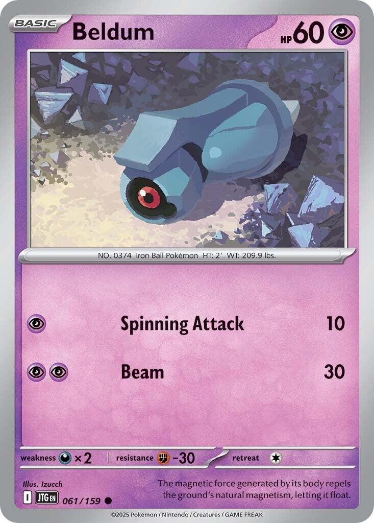 Beldum (061/159) [Scarlet & Violet: Journey Together] | Gamers Paradise