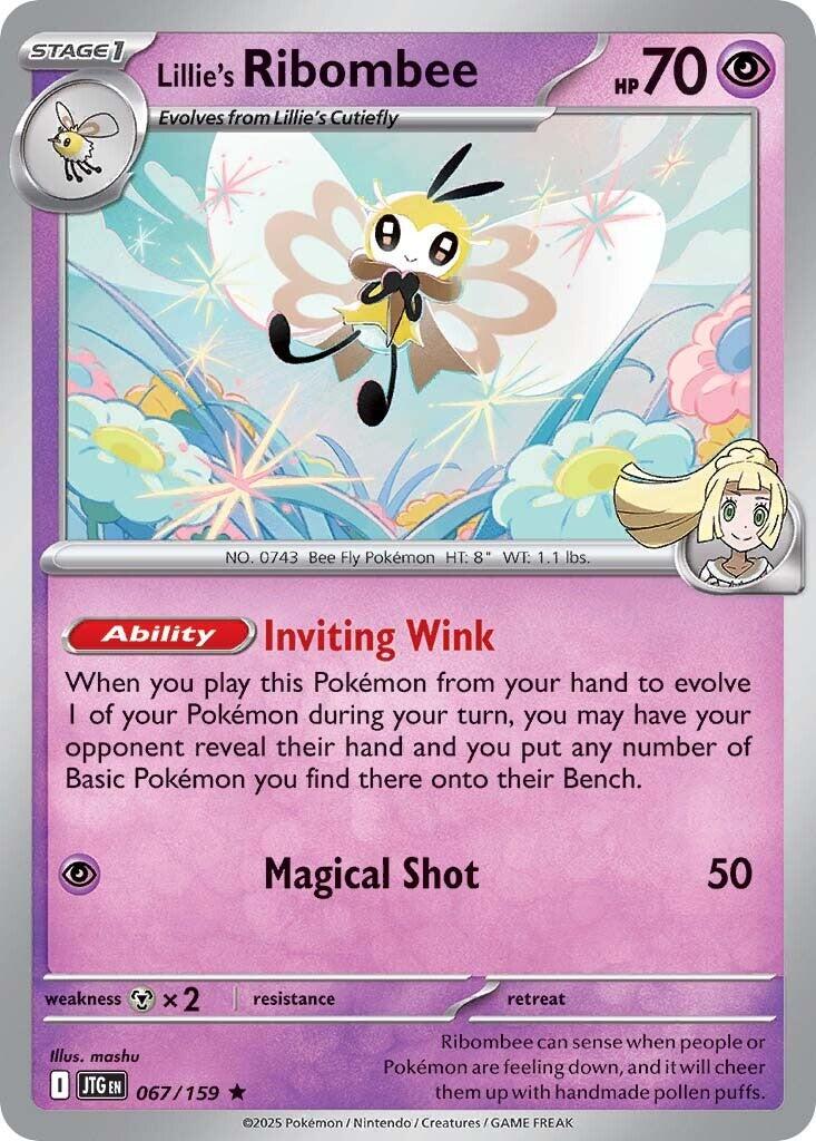 Lillie's Ribombee (067/159) [Scarlet & Violet: Journey Together] | Gamers Paradise