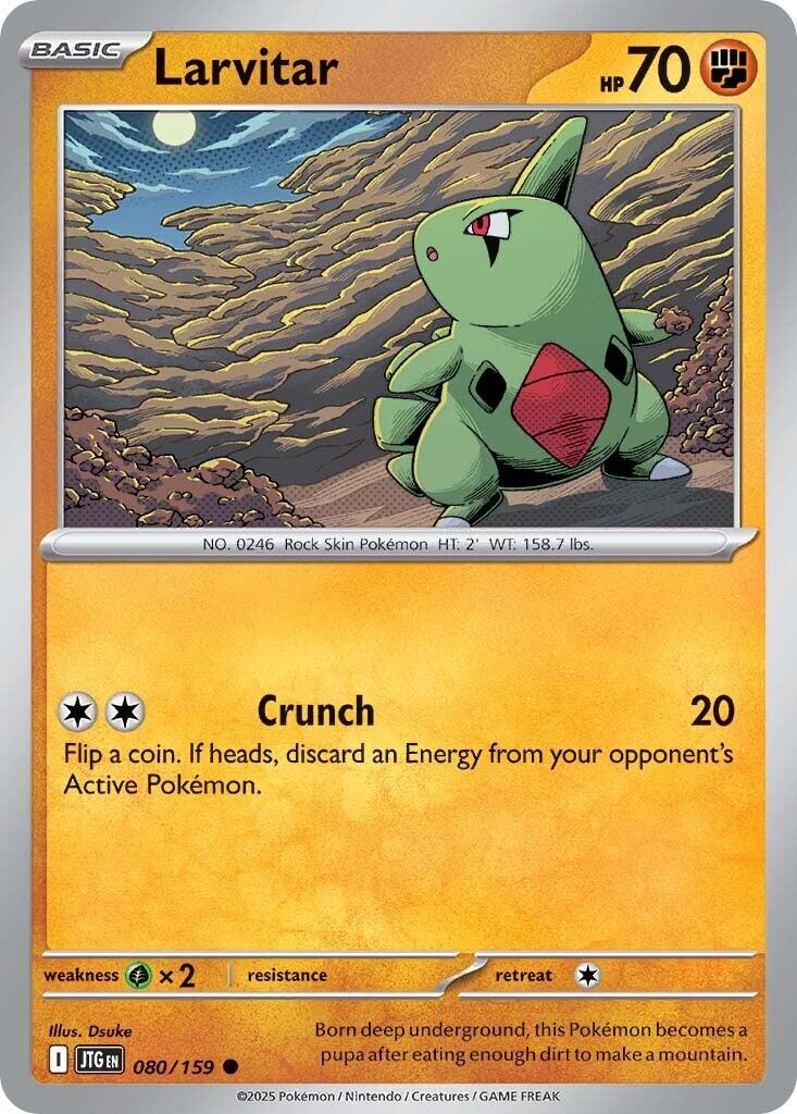 Larvitar (080/159) [Scarlet & Violet: Journey Together] | Gamers Paradise