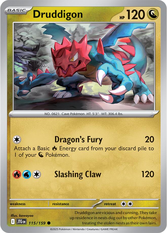 Druddigon (115/159) [Scarlet & Violet: Journey Together] | Gamers Paradise