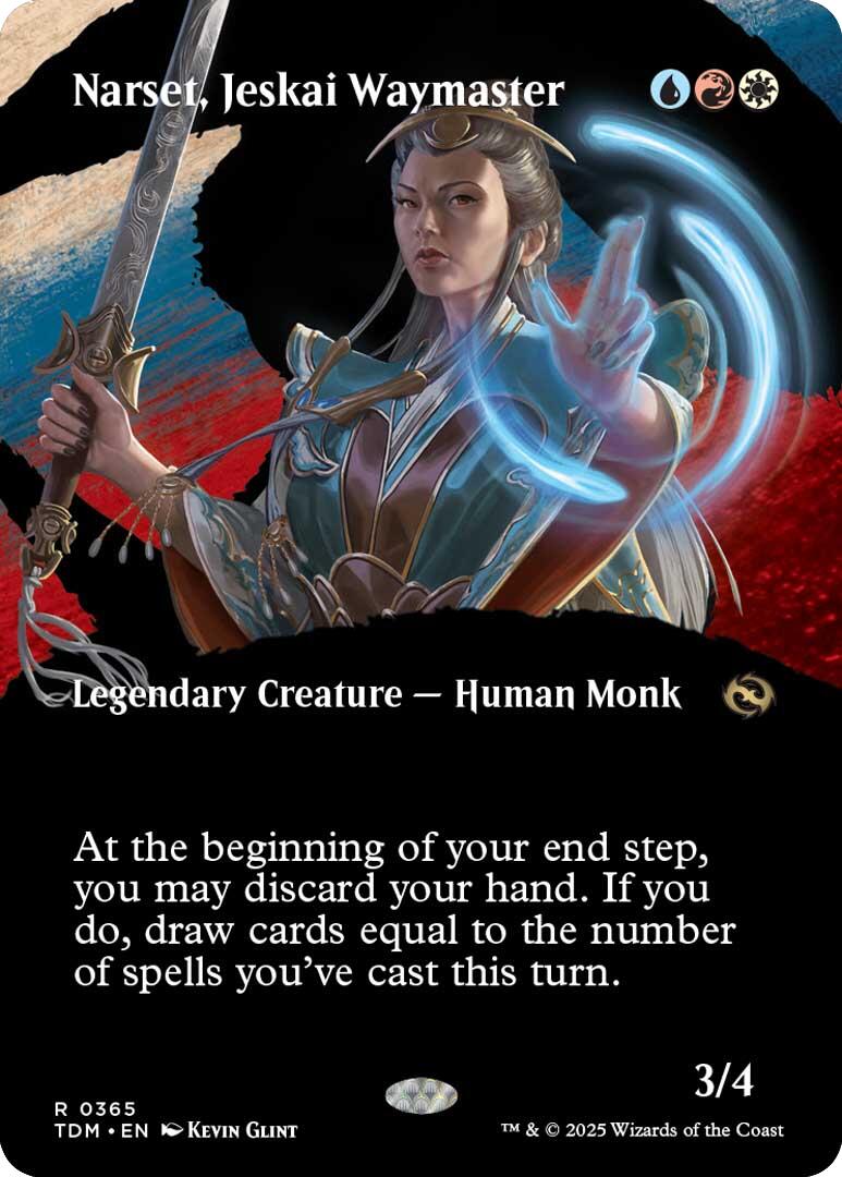 Narset, Jeskai Waymaster (Borderless) [Tarkir: Dragonstorm] | Gamers Paradise
