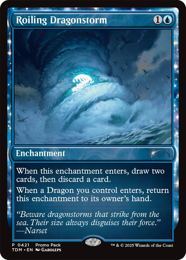 Roiling Dragonstorm [Tarkir: Dragonstorm Promos] | Gamers Paradise