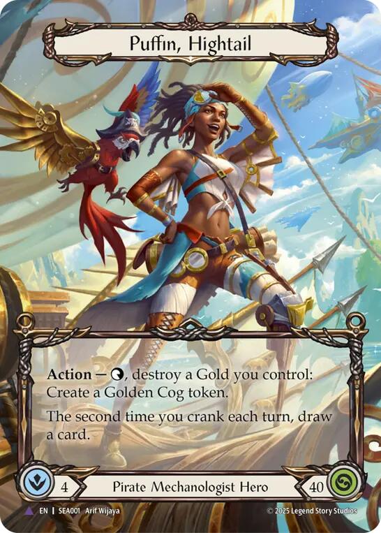 Puffin, Hightail (Marvel) [SEA001] (High Seas)  Cold Foil | Gamers Paradise