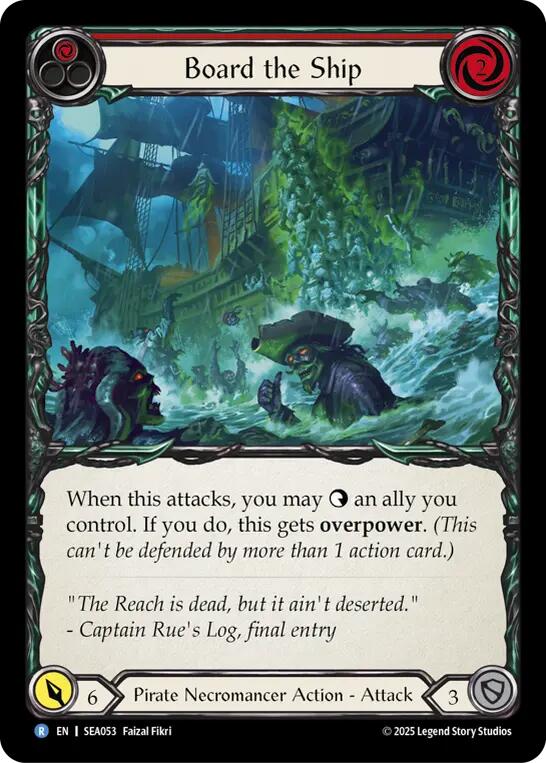 Board the Ship [SEA053] (High Seas)  Rainbow Foil | Gamers Paradise