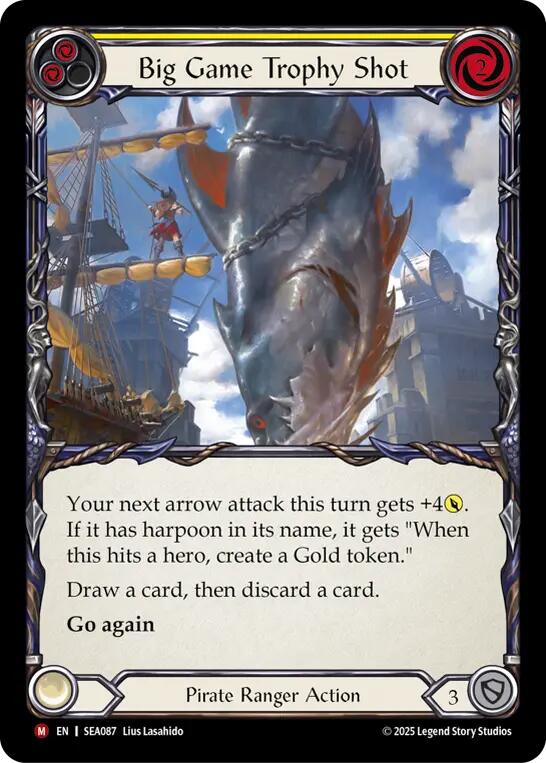Big Game Trophy Shot [SEA087] (High Seas)  Rainbow Foil | Gamers Paradise