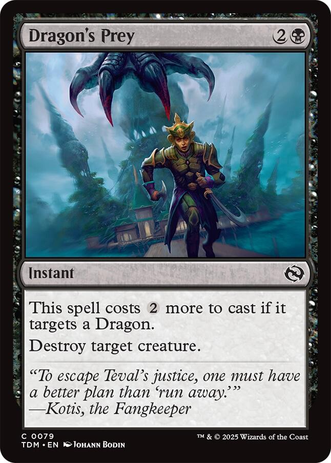 Dragon's Prey [Tarkir: Dragonstorm] | Gamers Paradise
