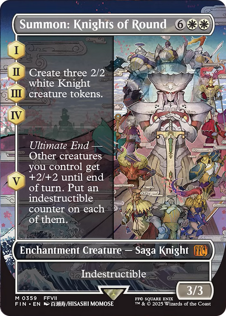 Summon: Knights of Round (Borderless) [FINAL FANTASY] | Gamers Paradise