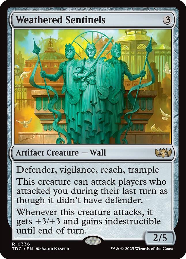 Weathered Sentinels [Tarkir: Dragonstorm Commander] | Gamers Paradise